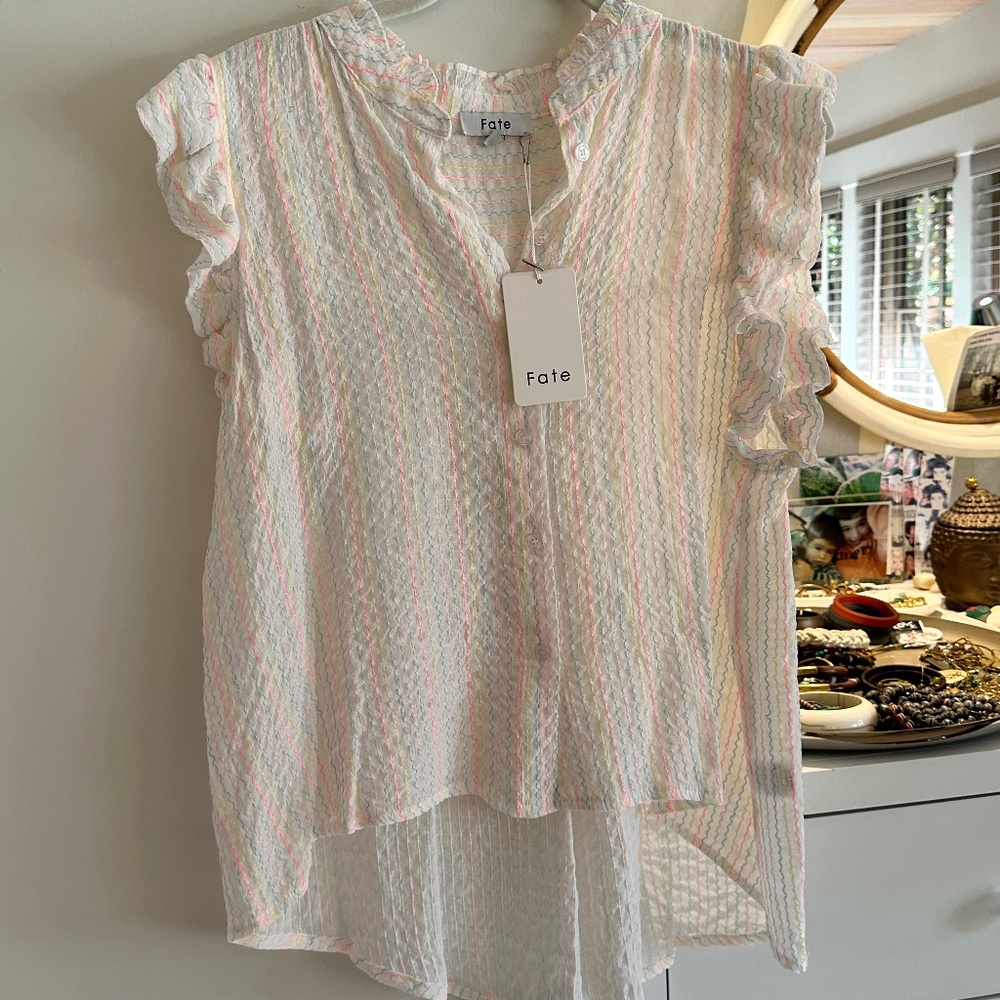 Fate sleeveless summer top - Candy Top